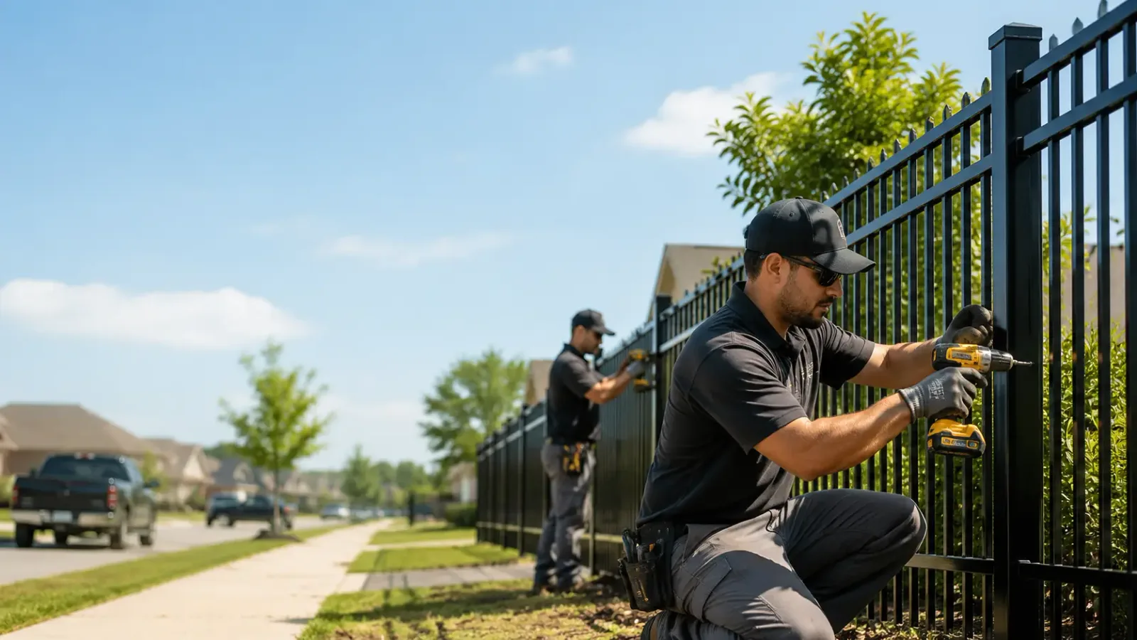 Metal Fence Installation in Crewe, VA